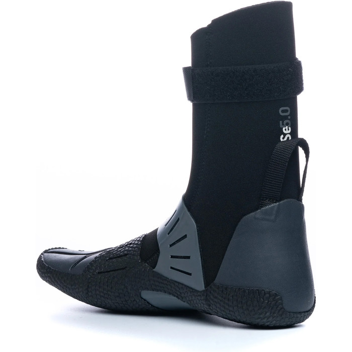 2024 C-skins Session 5mm Hidden Split Toe Stiefel C-bose5hst - Schwarz / Anthrazit